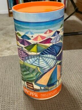 1000 Piece "Umbrella Beach" Jigsaw Puzzle